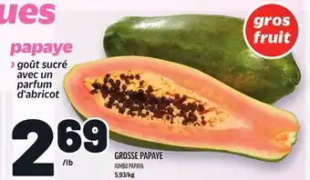 Metro GROSSE PAPAYE | JUMBO PAPAYA offer