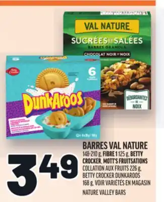 Metro BARRES VAL NATURE | NATURE VALLEY BARS offer