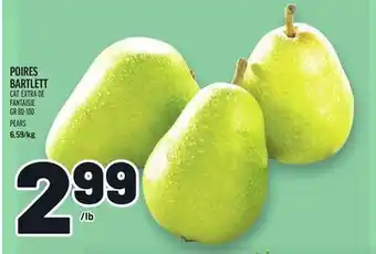 Metro POIRES BARTLETT | PEARS offer