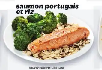 Metro SAUMON PORTUGAIS ET RIZ offer