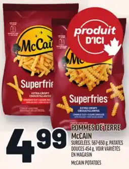 Metro POMMES DE TERRE MCCAIN | MCCAIN POTATOES offer