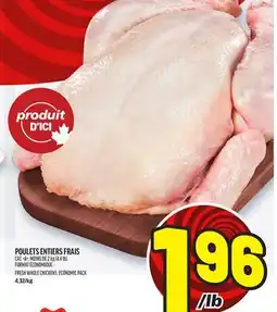 Metro POULETS ENTIERS FRAIS | FRESH WHOLE CHICKENS offer