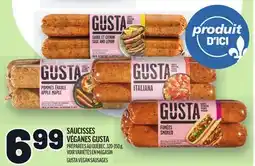 Metro SAUCISSES VÉGANES GUSTA | GUSTA VEGAN SAUSAGES offer