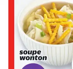 Metro SOUPE WONTON offer