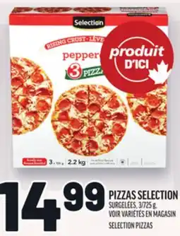 Metro PIZZAS SELECTION | SELECTION PIZZAS offer