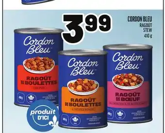 Metro CORDON BLEU RAGOÛT STEW offer