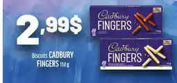 Metro BISCUITS CADBURY FINGERS offer