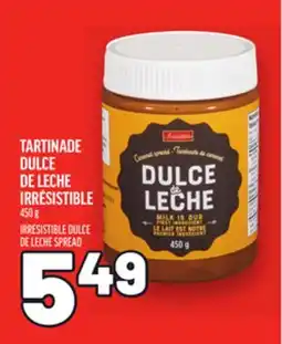 Metro TARTINADE DULCE DE LECHE IRRÉSISTIBLE | IRRÉSISTIBLE DULCE DE LECHE SPREAD offer