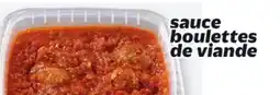 Metro SAUCE BOULETTES DE VIANDE offer