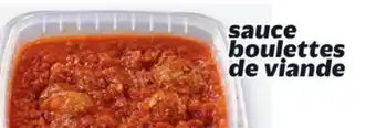 Metro SAUCE BOULETTES DE VIANDE offer