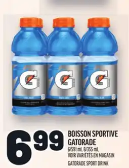 Metro BOISSON SPORTIVE GATORADE | GATORADE SPORT DRINK offer