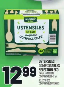 Metro USTENSILES COMPOSTABLES SELECTION ECO | SELECTIO ECO COMPOSTABLE UTENSILS offer