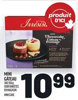 Metro MINI GÂTEAU IRRESISTIBLES | IRRESISTIBLES MINI CAKE offer