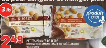 Metro PETITES POMMES DE TERRE | SMALL POTATOES offer