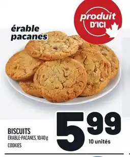 Metro BISCUITS ÉRABLE-PACANES | COOKIES offer