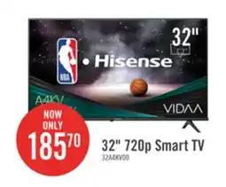 The Brick HISENSE 32 720p HD Full Array LCD 60Hz VIDAA TV (32A4KV) offer