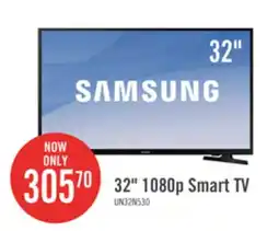 The Brick Samsung 32 LED Direct Lit Full HD PurColour 60Hz Smart TV (UN32N5300AFXZC) offer