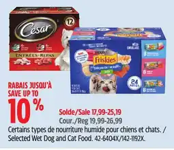 Canadian Tire Selected Wet Dog and Cat Food offer