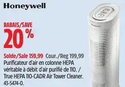 Canadian Tire True HEPA 110-CADR Air Tower Cleaner offer