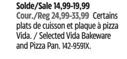 Canadian Tire Selected Vida Bakeware and Pizza Pan offer