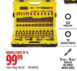 Canadian Tire Stanley DRIVE SIZES offer