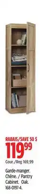 Canadian Tire Sauder Pantry Cabinet. Oak offer