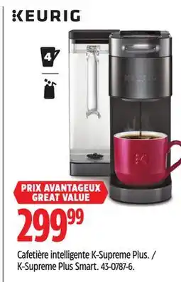 Canadian Tire KEURIG K-Supreme Plus Smart offer