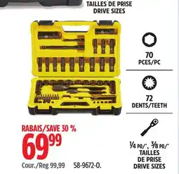 Canadian Tire Stanley ¼ PO/, ⅜ PO/ DRIVE SIZES offer