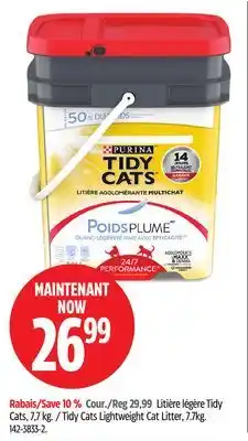 Canadian Tire Purina Tidy Cats Lightweight Cat Litter offer