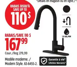 Canadian Tire Pfister Modern Style offer