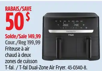 Canadian Tire T-fal Dual-Zone Air Fryer offer