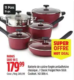 Canadian Tire Paderno Classic Forged Non-Stick Cookset offer