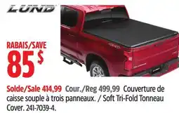 Canadian Tire Lund Soft Tri-Fold Tonneau Cover offer