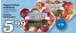 Marché Richelieu Pommes Cortland ou McIntosh | Cortland or McIntosh apples offer