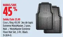 Canadian Tire MotoMaster Extreme Floor Mat Set offer