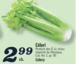 Marché Richelieu CÉLERI | CELERY offer