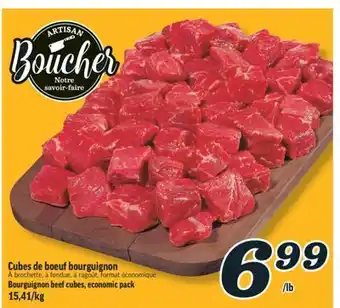 Marché Richelieu CUBES DE BOEUF BOURGUIGNON | BOURGUIGNON BEEF CUBES, ECONOMIC PACK offer