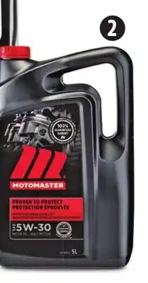 Canadian Tire MotoMaster Conventional Motor Oil offer