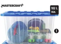 Canadian Tire Mastercraft Clear Heavy-Duty Storage Bin offer