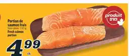 Marché Richelieu PORTION DE SAUMON FRAIS | FRESH SALMON PORTION offer