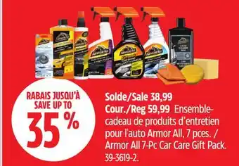 Canadian Tire Armor All 7-Pc Car Care Gift Pack offer