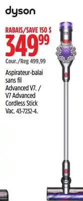 Canadian Tire Dyson V7 Advanced Cordless Stick Vac offer