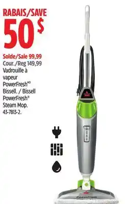 Canadian Tire Bissell PowerFresh Steam Mop offer