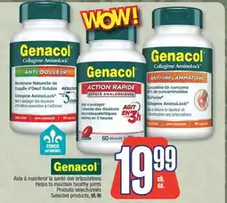 Jean Coutu Genacol Helps to maintain healthy joints offer