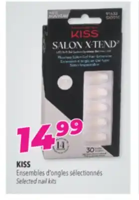 Familiprix Kiss Salon X-Tend gel nail extension Sculpted 30un offer