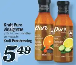 Marché Richelieu Kraft Pure vinaigrette | Kraft Pure dressing offer