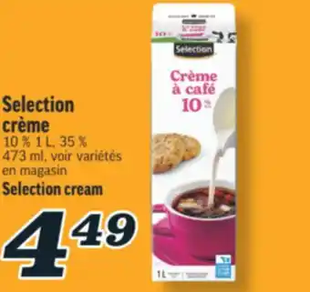 Marché Richelieu SELECTION CRÈME | SELECTION CREAM offer