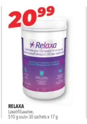 Familiprix RELAXA, Laxatif/Laxative, 510 g ou/or 30 sachets x 17 g offer