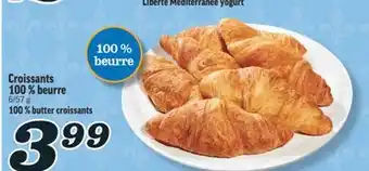 Marché Richelieu Croissants 100 % beurre | 100 % butter croissants offer