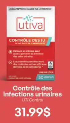 Jean Coutu UTIVA UTI Control offer